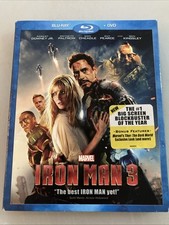 Usado, Iron Man 3 (Blu-ray/DVD, 2013, 2-Disc Set) comprar usado  Enviando para Brazil