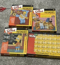 Simpsons photomosaic puzzles for sale  Defiance