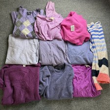 Lote de 10 suéteres 100% cashmere pacote defeituoso cortadores artesãos tecido faça você mesmo vários comprar usado  Enviando para Brazil