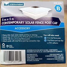 Veranda solar post for sale  Elizabethville