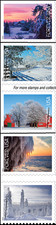 Conjunto individual #6038 - 6042 2025 paisagens de inverno/5 - MNH (após 19 de setembro), usado comprar usado  Enviando para Brazil