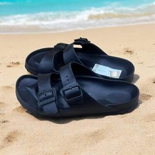 Ciabatte nere birkenstock usato  Primiero San Martino di Castrozza