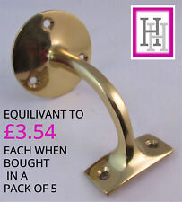 Brass finish handrail for sale  Shipping to Ireland