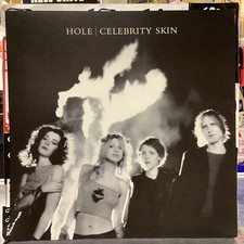 Usado, PÔSTER PELE DE CELEBRIDADE BURACO 12x12 LP CD Courtney Love Store display promocional 1998 comprar usado  Enviando para Brazil