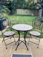 mosaic table chairs for sale  NORTHAMPTON