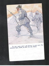 Cartolina militare illustrator usato  Bozen