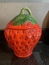 strawberry cookie jar for sale  Dexter