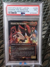 2025 MTG SECRET LAIR EN SHADOW THE HEDGEHOG SONIC FOIL PSA 9 PERFEITO ESTADO comprar usado 2025 MTG SECRET LAIR EN SHADOW THE HEDGEHOG SONIC FOIL PSA 9 PERFEITO ESTADO comprar usado  Enviando para Brazil
