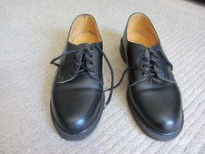 Martens black shoes for sale  CLYDEBANK