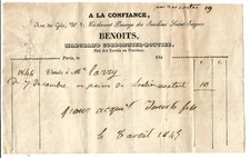 Paris petite invoice d'occasion  Expédié en Belgium