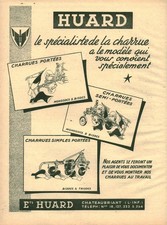 Publicité ancienne charrue d'occasion  France