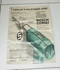 Depliant pubblicità bosch usato  Settimo Torinese