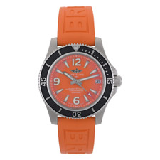 Breitling SuperOcean 36 laranja A17316 relógio automático + estojo comprar usado  Enviando para Brazil