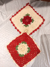 Vtg. crochet roses for sale  Mansfield