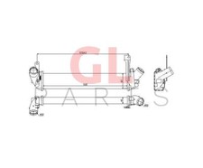 Intercooler PARA RENAULT KANGOO 2003 - 2007 8200137653 Novo comprar usado  Enviando para Brazil