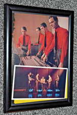 Kraftwerk band framed for sale  BLACKWOOD
