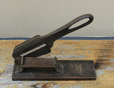 Vintage letterpress lead for sale  NEWCASTLE