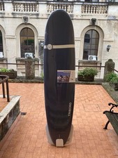 TRIBORD Surf Board 100 - 8’ (244 cm) - Beginner Softboard with Fins and Leash comprar usado  Enviando para Brazil