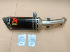 Terminale akrapovic carbonio usato  Roma