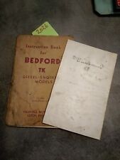 Bedford lorry instruction for sale  WHITCHURCH