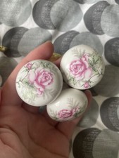 Drawer knobs white for sale  LONDON