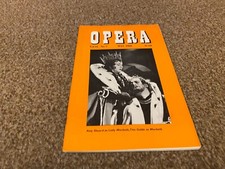 Opera magazine 1960 for sale  BEDFORD