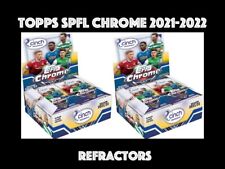 Topps spfl chrome for sale  LEICESTER