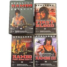 Rambo The Collection DVD Trilogia Caixa Stallone R4 POSTAGEM GRATUITA First Blood II III comprar usado  Enviando para Brazil