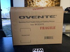Queimador infravermelho duplo elétrico OVENTE com placas quentes de vidro cerâmico 7,5" BGI202S comprar usado  Enviando para Brazil
