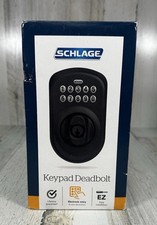 Schlage black electronic for sale  Prosper