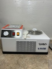 SIMAC IL GELATAIO 1600 Máquina de Sorvete Capa Livro de Receitas Colher TESTADO!, usado comprar usado  Enviando para Brazil