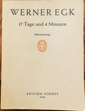 Werner egk tage gebraucht kaufen  Berlin