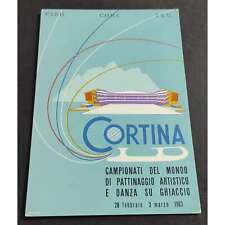Cartolina cortina campionati usato  Alessandria