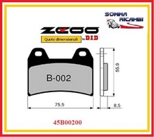 45b00200 pastiglie freno usato  Castellammare di Stabia