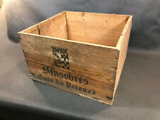 Antique wooden crate d'occasion  Expédié en Belgium