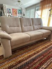 Leder sofa beige gebraucht kaufen  Wiesbaden