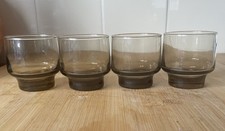 Libbey tawny glass for sale  UK