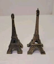 Vintage Miniatura Metal Torre Eiffel Paris França 3" Estatueta Decoração Lembrança comprar usado  Enviando para Brazil