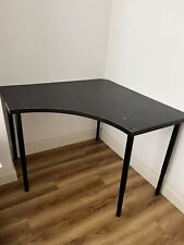 Black ikea linnmon for sale  LONDON