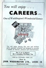 Usado, 1958 Waddington's 'CAREERS' jogo de tabuleiro AD (20/6d) - impressão original anúncio comprar usado  Enviando para Brazil