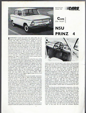 Nsu prinz luxe for sale  UK
