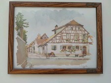 Tableau encadré maisons d'occasion  Strasbourg-