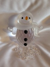 Swarovski crystal snowman for sale  WOLVERHAMPTON