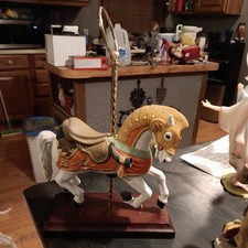 Carousel horse homco for sale  Pampa