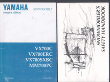 Yamaha VX700C MM700 Snowmobile Manual do Proprietário LIT 12628-02-03 MN2055 comprar usado Yamaha VX700C MM700 Snowmobile Manual do Proprietário LIT 12628-02-03 MN2055 comprar usado  Enviando para Brazil