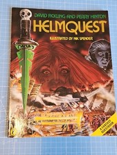 HELMQUEST 1st EDITION Puffin David Fickling Perry Hinton Fantasy Quest 1986 Vgc comprar usado  Enviando para Brazil