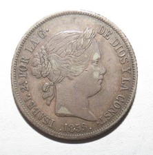 Espagne reales 1859 d'occasion  Pacy-sur-Eure