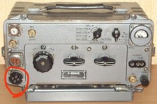 Armia Radziecka - oryginalne słuchawki do stacji radiowej R-809. RZADKI na sprzedaż  PL