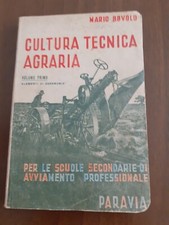 Cultura tecnica agraria usato  Senigallia