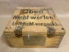 Alt wehrmacht holzkiste gebraucht kaufen  Großrückerswalde